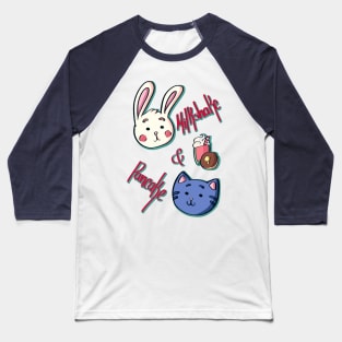 MILKSHAKE & PANCAKE Baseball T-Shirt